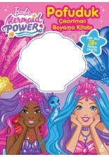 Barbıe Medmaıd Power – Pofuduk Çıkartmalı Boyama Kitabı