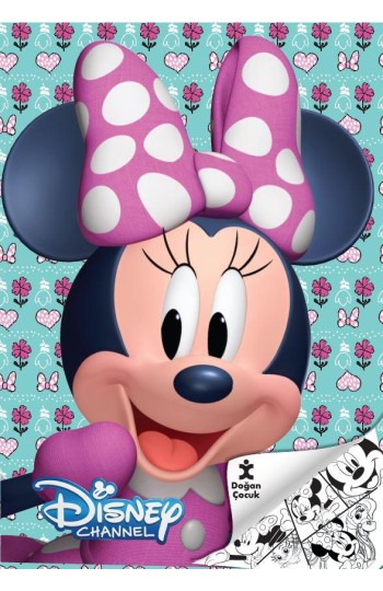 Disney Süslü Minnie Boyama Kitabı