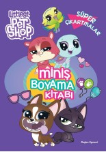 Littlest Pet Shop Miniş Boyama Kitabı Süper Çıkartmalar