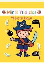 Minik Yıldızlar Korsanlar Yapıştır Boya