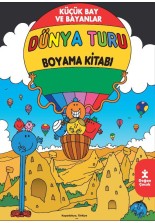 Küçük Bay ve Bayanlar Dünya Turu Boyama Kitabı
