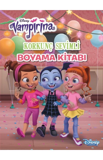 Disney Vampirina Korkunç Sevimli Boyama Kitabı