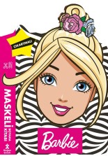 Barbie Maskeli Boyama Kitabı