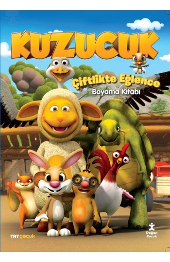 Trt Çocuk Kuzucuk Çiftlikte Eğlence Boyama Kitabı