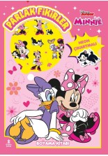 Disney Minnie Parlak Fikirler Neon Çıkartmalı Boyama Kitabı