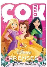 Disney Prenses - Çok Boya! Çıkartmalı Dev Boyama Kitabı