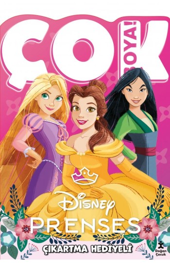 Disney Prenses - Çok Boya! Çıkartmalı Dev Boyama Kitabı