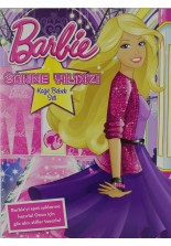 Barbie Sahne Yıldızı Kağıt Bebek Seti