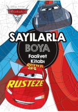 Arabalar 3 Sayılarla Boya Faaliyet Kitabı