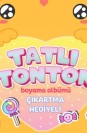 Kawaii Tatlı Tonton Çıkartma Hediyeli Boyama Albümü