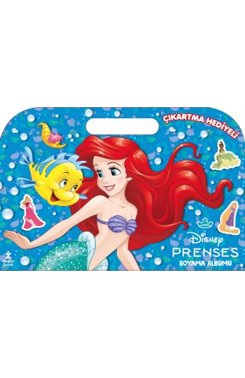 Disney Prenses - Çıkartma Hediyeli Boyama Albümü