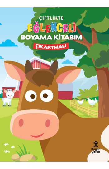 Çiftlikte Eğlenceli Boyama Kitabım