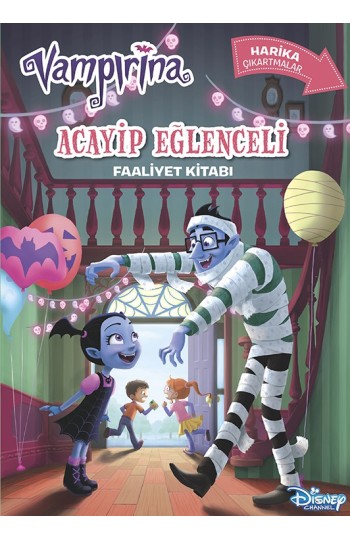 Disney Vampirina - Acayip Eğlenceli Faaliyet Kitabı