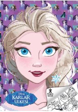 Disney Karlar Ülkesi Kraliçe Elsa Boyama Kitabı