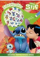 Disney Stiç Sihirli Renkler Çıkartmalı Boyama Kitabı