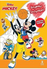 Disney Mickey Boyamayı Seviyorum