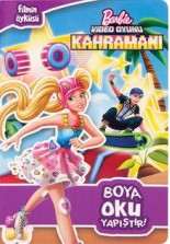 Barbie Video Oyunu Kahramanı Boya Oku Yapıştır