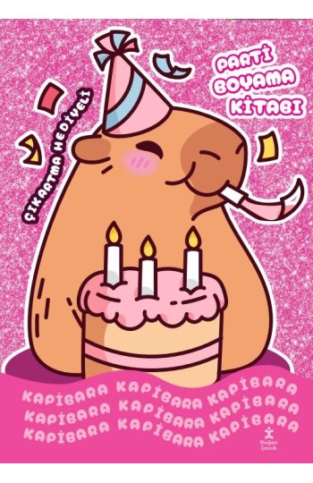 Kapibara - Parti Boyama Kitabı