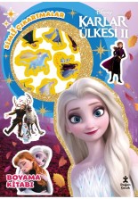 Disney Karlar Ülkesi Star Simli Çıkartmalı Boyama Kitabı