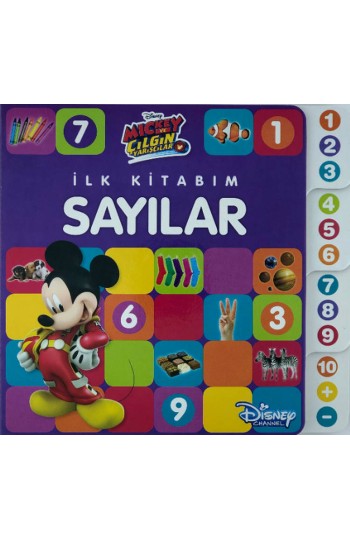 Disney Mickey ve Çılgın Yarışçılar İlk Kitabım Sayılar
