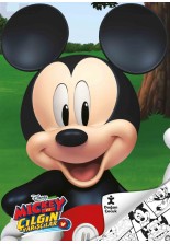 Disney Mickey Yarışları Boyama Kitabı