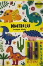 Minik Ressamlar Dinozorlar Boyama Kitabı