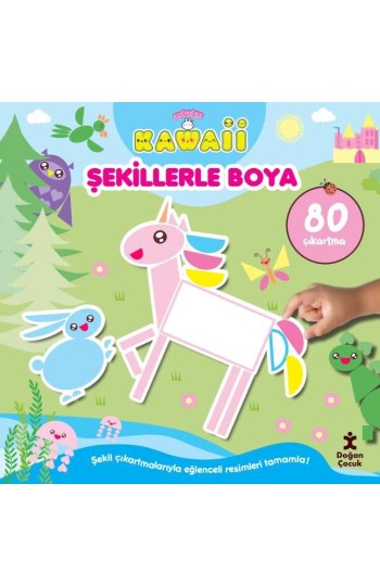 Sevimliler Kawaii Şekillerle Boya