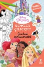Renkler Çıldırdı - Disney Prenses Çıkartmalı Boyama Partisi