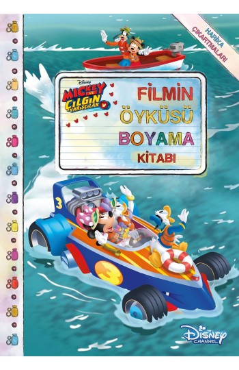 Mickey Çılgın Yarışçılar Filmin Öyküsü Boyama Kitabı