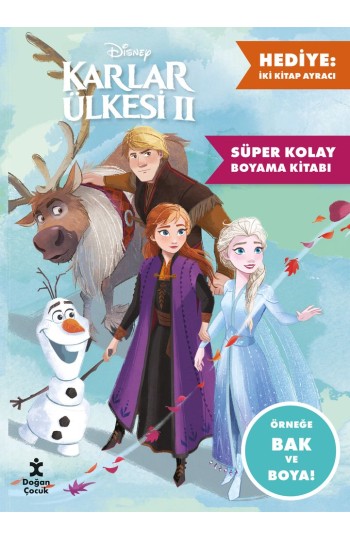 Disney Karlar Ülkesi 2 Süper Kolay Boyama Kitabı