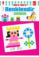 Kare Kare Renklendir Masallar Ülkesi