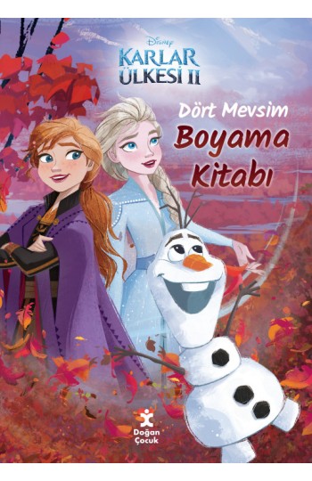 Disney Karlar Ülkesi 2 Dört Mevsim Boyama Kitabı