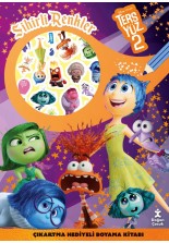 Disney Ters Yüz 2 Sihirli Renkler Çıkartmalı Boyama Kitabı