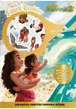 Disney Moana 2 Sihirli Renkler Çıkartmalı Boyama Kitabı