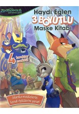 Disney Zootropolis 3 Boyutlu Maske Kitabı