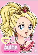 Anime Pembe Prenses Boyama Kitabı