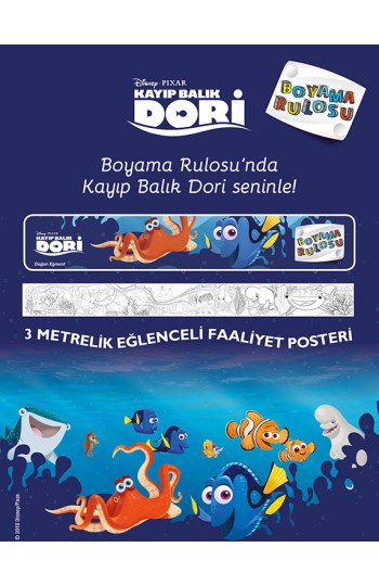 Kayıp Balık Dori Boyama Rulosu