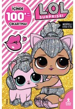 Lol Surprise 100+ Çıkartma Hediyeli Boyama Kitabı