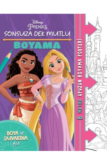 Disney Prenses Sonsuza Dek Mutlu Boyama