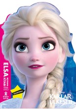 Disney Karlar Ülkesi 2 Elsa Maskeli Boyama Kitabı