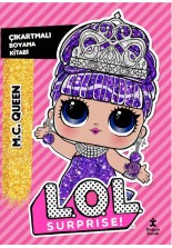 L.O.L. Surprise! – Mc Queen – Çıkartmalı Boyama Kitabı