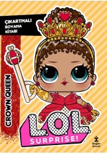 L.O.L. Surprise! – Crown Queen – Çıkartmalı Boyama Kitabı