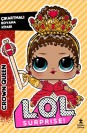 L.O.L. Surprise! – Crown Queen – Çıkartmalı Boyama Kitabı
