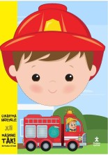 Maskeni Tak İtfaiyeci Boyama Kitabı