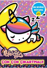 I Love Unicorn En Sevimli Boyama Çok Çok Çıkartmalı!