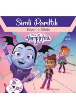 Disney Vampirina Simli Parıltılı Boyama Kitabı