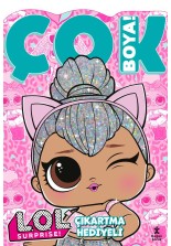 Lol Surprise - Çok Boya! Çıkartmalı Dev Boyama Kitabı