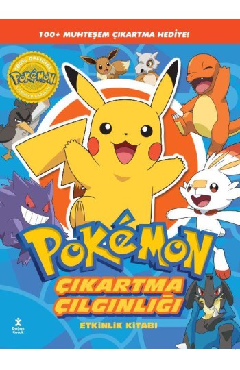 Pokémon - Pikachu Çıkartma Çılgınlığı Etkinlik Kitabı