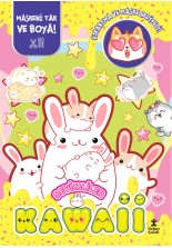Kawaii Sevimliler Maskeni Tak Boyama Kitabı