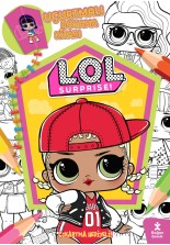Lol Surprise Uçurtmalı Boyama Kitabı